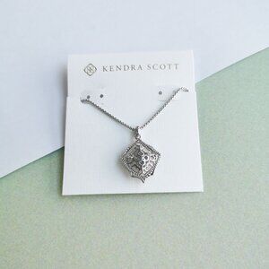 Kendra Scott Kacey Filigree Mix Long Necklace - Silver
